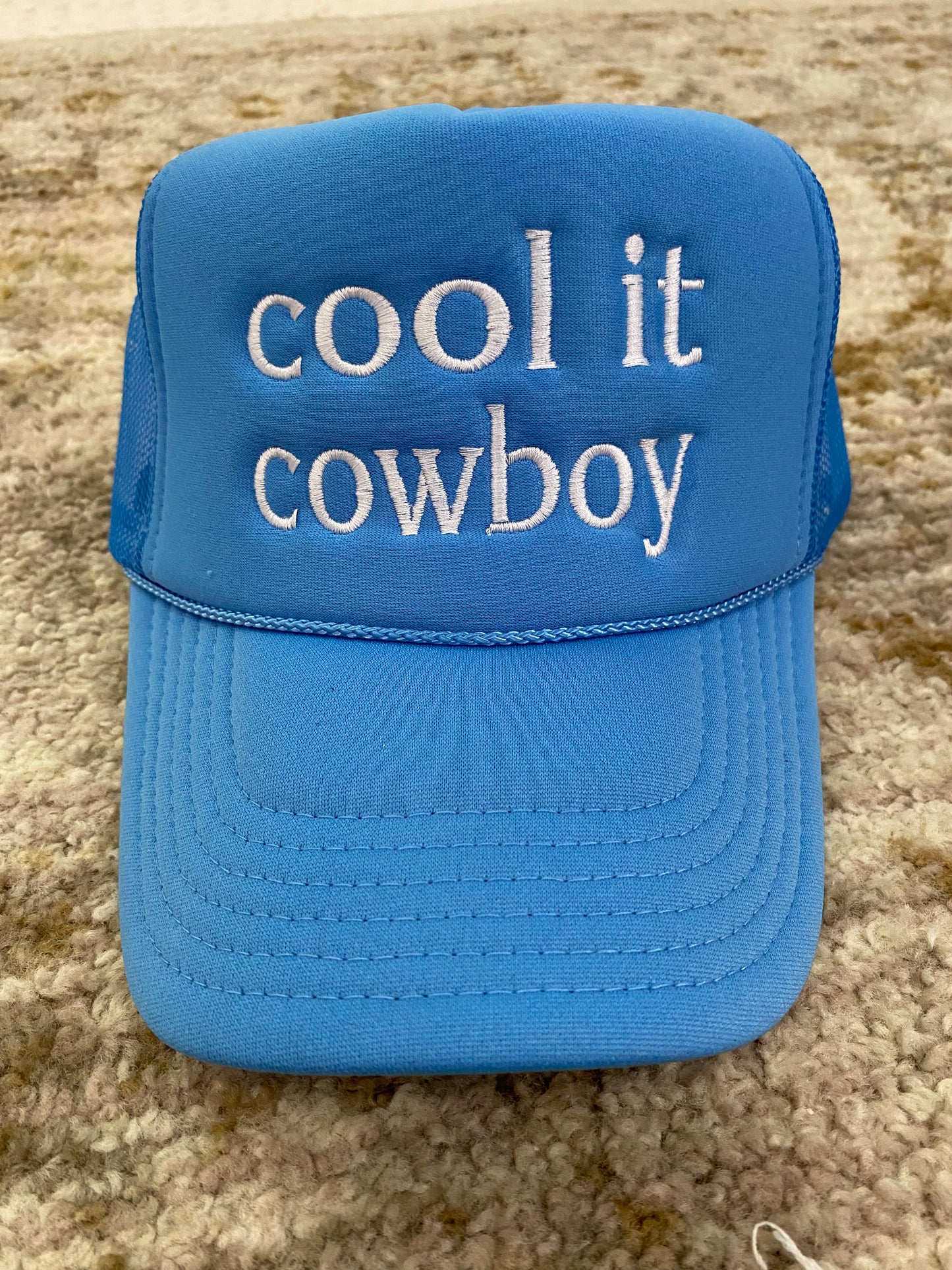 Cool It Cowboy Trucker Hat