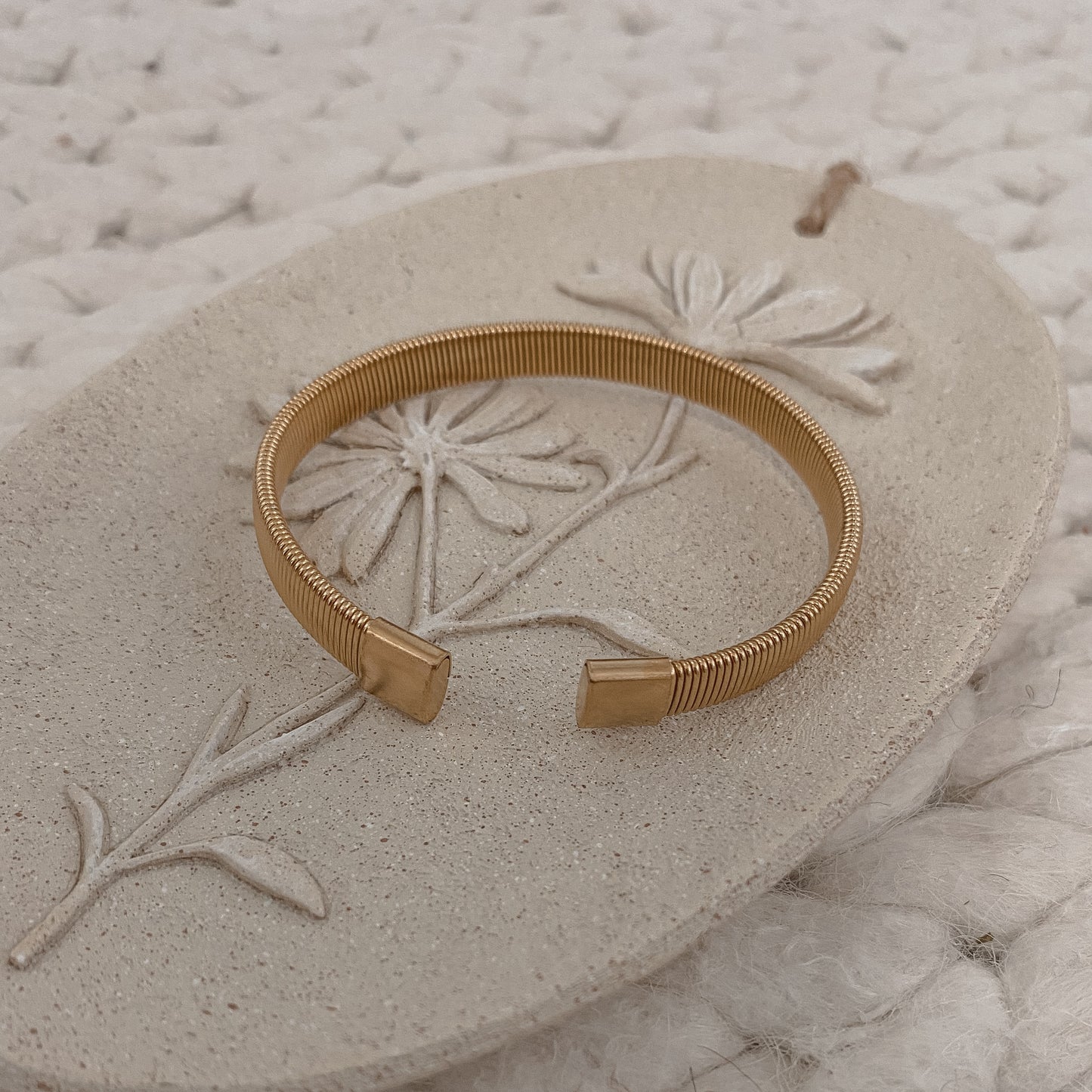 Coiled Cuff Bracelet