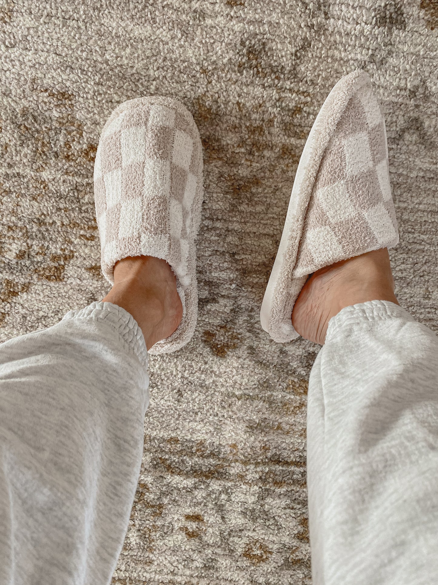 Checkered Slippers