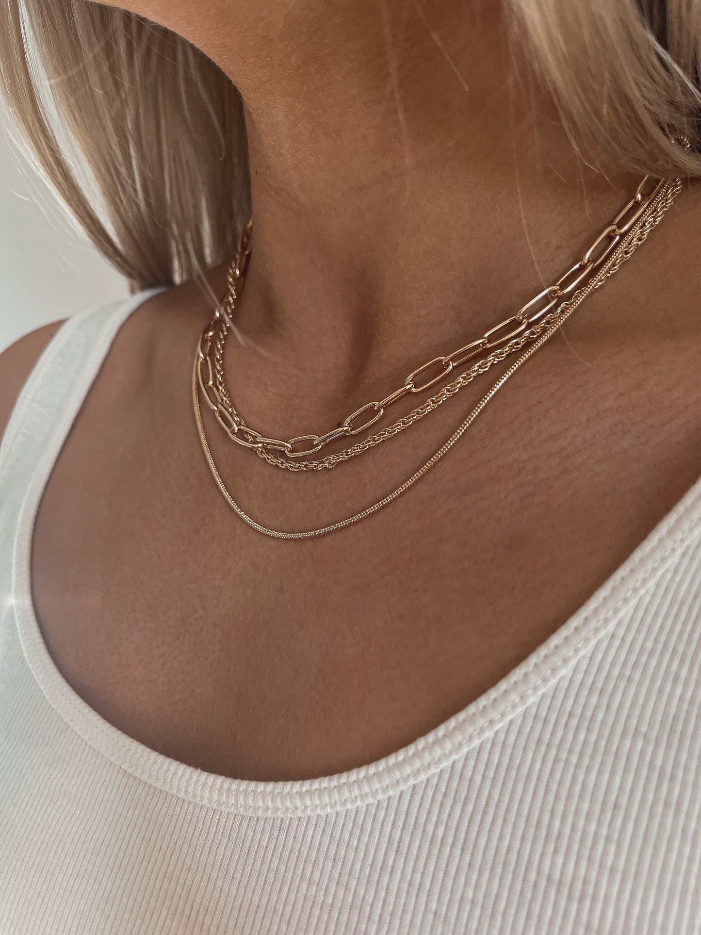 Layered Chain Necklace