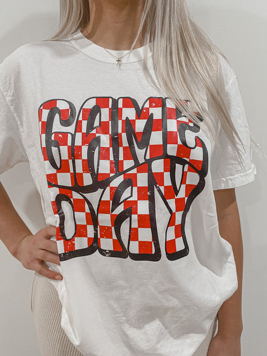 Checkered Gameday T-Shirt