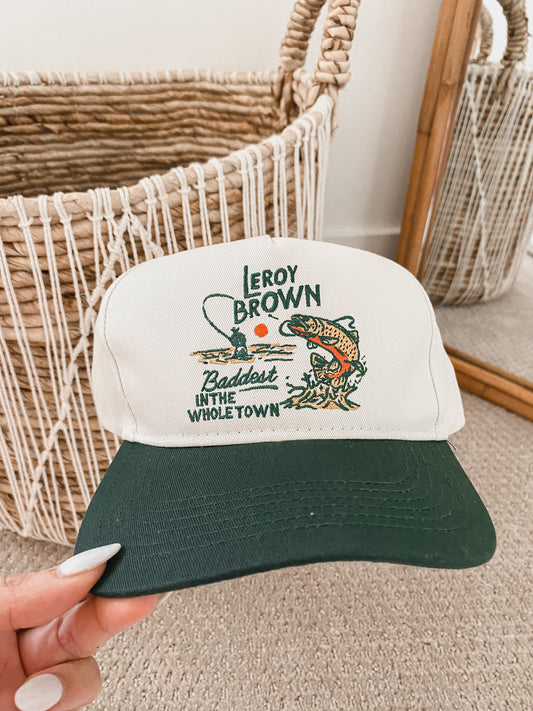 Vintage Leroy Trucker Hat - Green